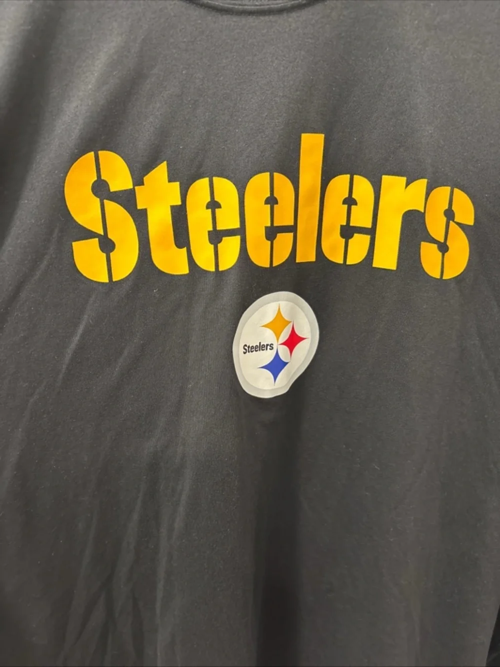 Nike Dri-Fit Men’s Steelers Long Sleeve Athletic Fit Size L Moisture Wicking EUC